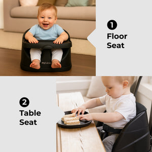 My Babiie MBHCB 2-in-1 Baby Booster Seat - Black