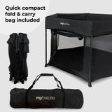 Baby Playpen - Black - Grade C