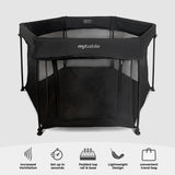 Baby Playpen - Black - Grade C