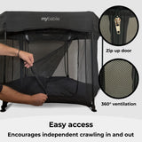 Baby Playpen - Black - Grade C