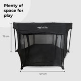 Baby Playpen - Black - Grade C
