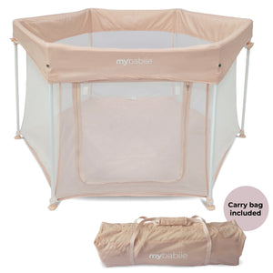 Baby Playpen - Blush Pink - Grade C