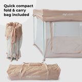 Baby Playpen - Blush Pink - Grade C