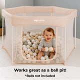 Baby Playpen - Blush Pink - Grade A