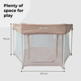 Baby Playpen - Blush Pink - Grade C