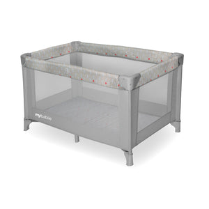 My Babiie Dani Dyer Elephants Travel Cot