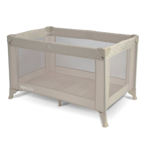 My Babiie MBTC1 Travel Cot - Ivory