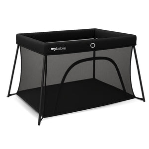 My Babiie MBTC2 Air-Light 2-in-1 Travel Cot - Black