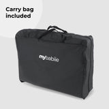 My Babiie MBTC2 Air-Light 2-in-1 Travel Cot - Black