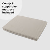 My Babiie Air-Light Luxe Travel Cot - Ivory - Grade A