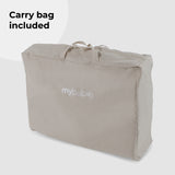 My Babiie Air-Light Luxe Travel Cot - Ivory - Grade A