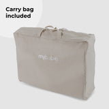 My Babiie Air-Light Luxe Travel Cot - Ivory - Grade C