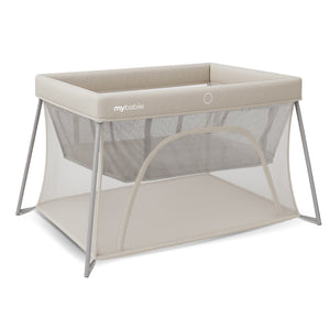 My Babiie Air-Light 3-in-1 Luxe Travel Cot - Ivory - Grade A