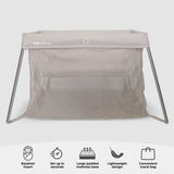 My Babiie MBTC3 Air-Light 3-in-1 Travel Cot with Bassinet - Ivory