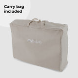 My Babiie Air-Light 3-in-1 Luxe Travel Cot - Ivory - Grade B