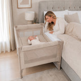 My Babiie MBTC4 LUXE 4-in-1 Travel Cot - Ivory - Grade A
