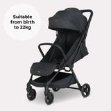My Babiie MBX2 Compact Stroller - Black