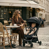 My Babiie MBX2 Compact Stroller - Black