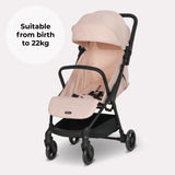 My Babiie MBX2 Compact Stroller - Blush Pink