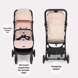 My Babiie MBX2 Compact Stroller - Blush Pink