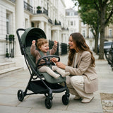 My Babiie MBX2 Compact Stroller - Forest Green