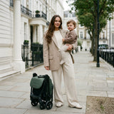 My Babiie MBX2 Compact Stroller - Forest Green