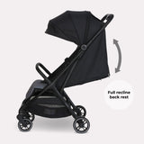 My Babiie MBX6 Compact Stroller - Black / Grey