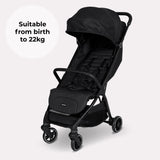 My Babiie MBX6 Auto-Fold Compact Stroller - Black