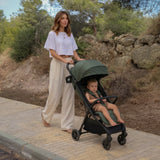 My Babiie MBX6 Compact Stroller - Forest Green