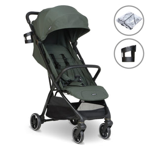 My Babiie MBX6 Compact Stroller - Green - Grade B