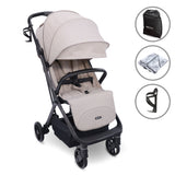 My Babiie MBX7 Max Auto-Fold Stroller - Camel