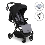 My Babiie MBX7 Plus Auto-Fold Stroller - Black & Grey