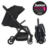 My Babiie MBX7 Plus Auto-Fold Stroller - Black & Grey