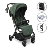 My Babiie MBX7 Max Auto-Fold Stroller - Forest Green