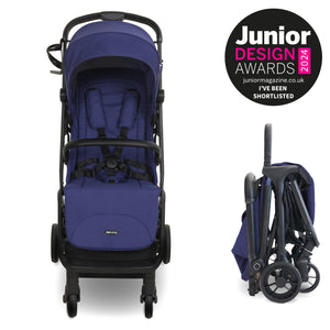 My Babiie MBX7 Plus Auto-Fold Stroller - Indigo