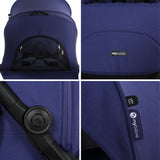 My Babiie MBX7 Plus Auto-Fold Stroller - Indigo