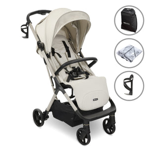 My Babiie MBX7 Max Auto-Fold Stroller - Ivory