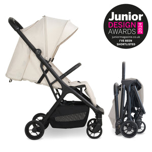 My Babiie MBX7 Plus Auto-Fold Stroller - Ivory