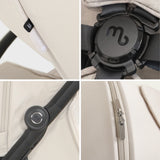 My Babiie MBX7 Plus Auto-Fold Stroller - Ivory