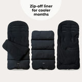 My Babiie Universal Footmuff - Black