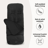 My Babiie Universal Footmuff - Black