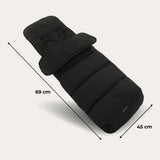 My Babiie Universal Footmuff - Black