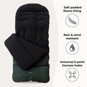 My Babiie Universal Footmuff - Forest Green
