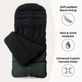 My Babiie Universal Footmuff - Forest Green