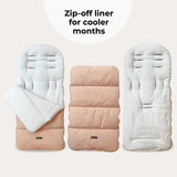 Universal Footmuff - Blush Pink