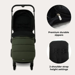 My Babiie Universal Footmuff - Green