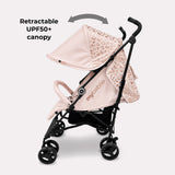 My Babiie MB02 Plus Lightweight Stroller - Pink Leopard