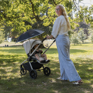 My Babiie Universal Pushchair Parasol - Black 