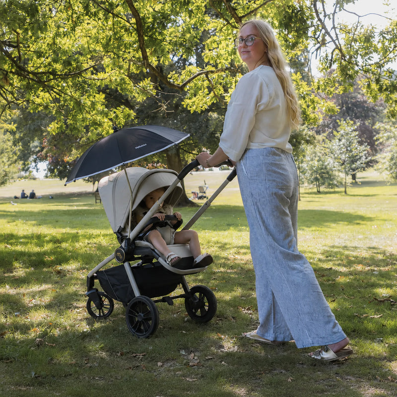 My Babiie Universal Pushchair Parasol - Black 