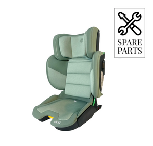 Spare Parts for MBCS23CGR i-Size (100-150cm) Compact High Back Booster Car Seat - Green Green Shell Cover - Head